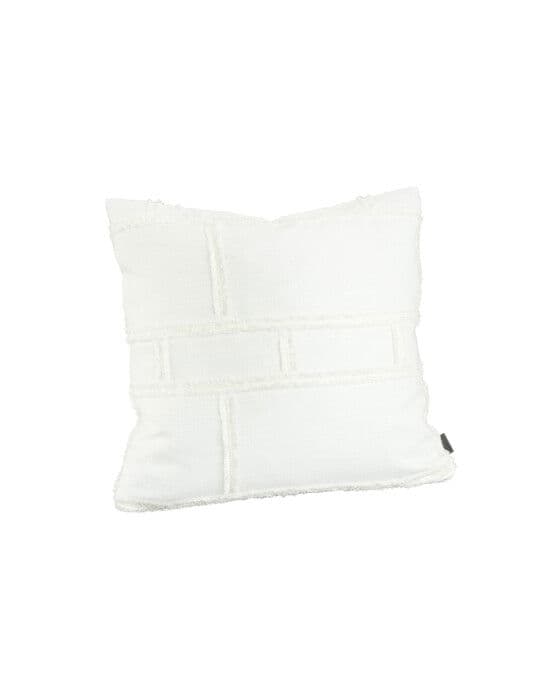 Abstract Fringe -tyynynpäällinen, off-white – Artwood