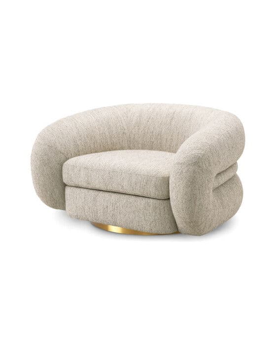 Cosenza nojatuoli splendor light grey