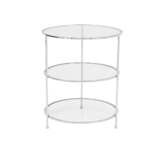 Layer Side Table Chrome – Ruth & Joanna