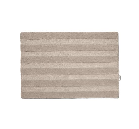 Stripe-ovimatto beige – Classic Collection
