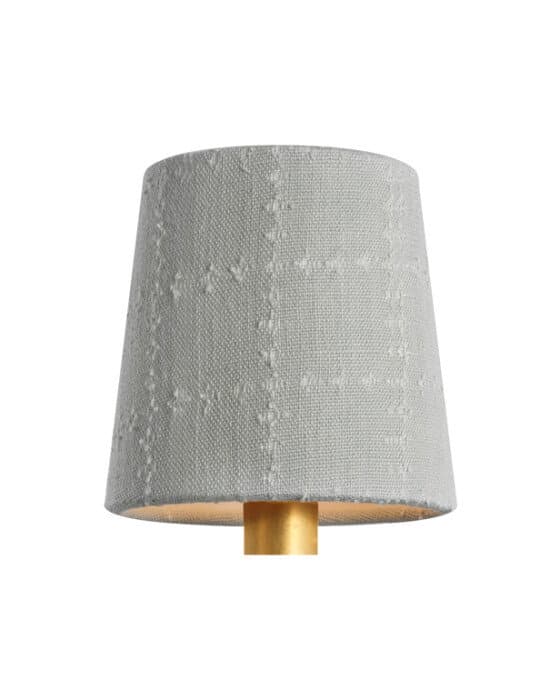 Schumacher 5" Sky Elin Check Empire Shade