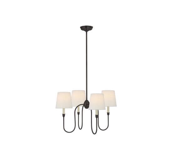 Vendome Chandelier BronzeSmall – Visual Comfort