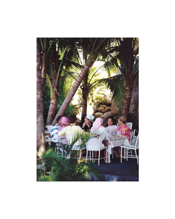 Oberon's Lunch – Slim Aarons