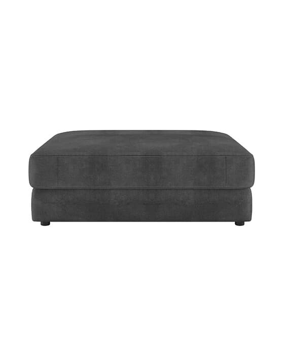 Reno Ottoman Avanna Dark Grey