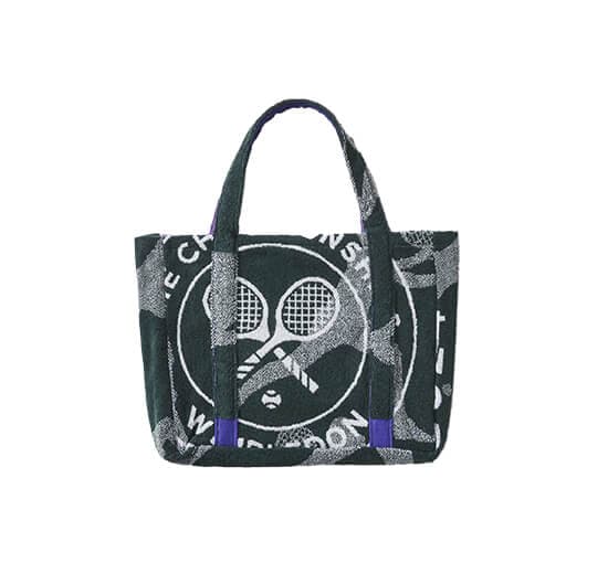 The Wimbledon Heirloom Collection Tote Bag Green/Purple – Wimbledon