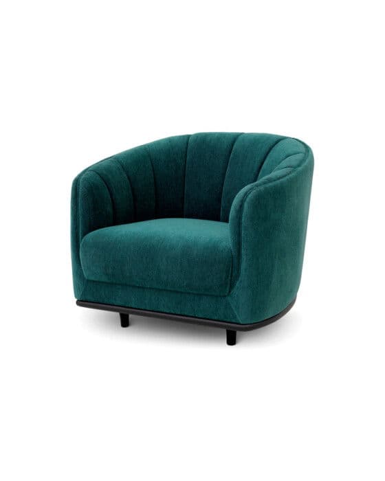 Agostino nojatuoli pavilion sea green