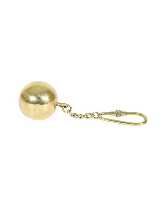Ball Keychain Brass – Authentic Models