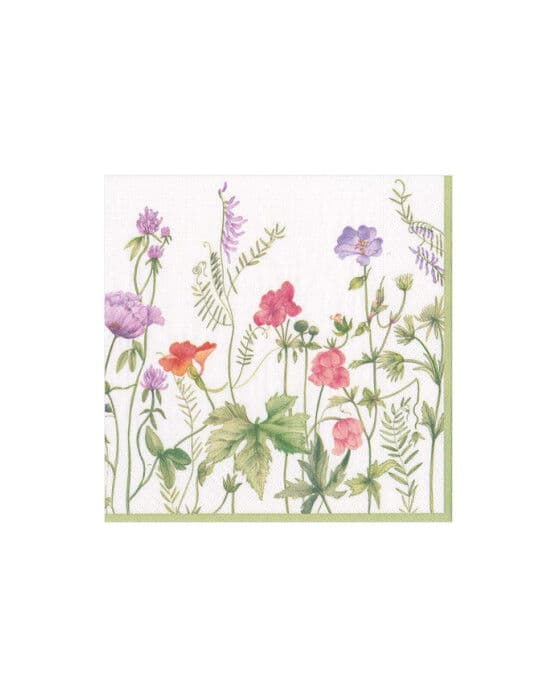 French Floral lautasliinat 20 kpl – Caspari