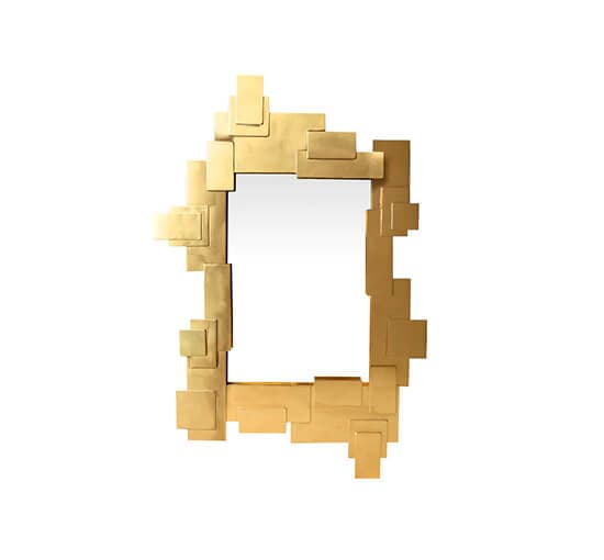 Puzzle peili messinki