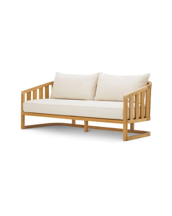 Aruba sohva luonnollinen tiikki – Eichholtz
