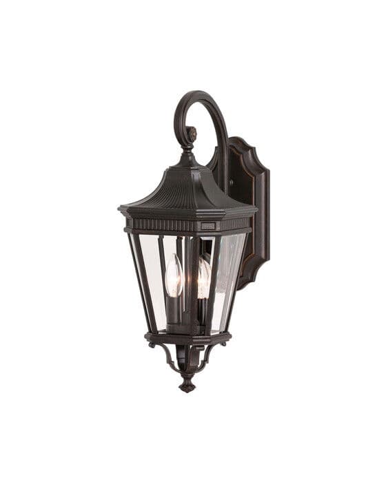 Cotswold Lane Small Lantern Grecian Bronze – Visual Comfort