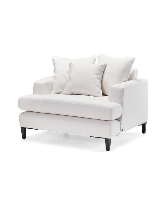 Los Angeles -nojatuoli 1,5:n istuttava off-white – Newport