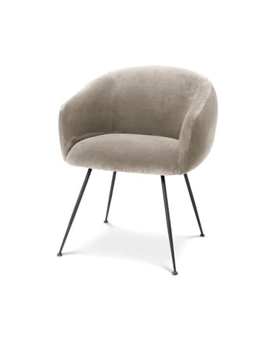 Elbury ruokatuoli savona greige – Eichholtz