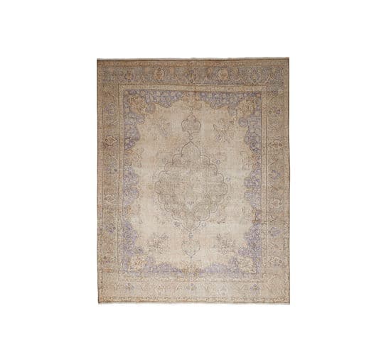Decolorized rug beige
