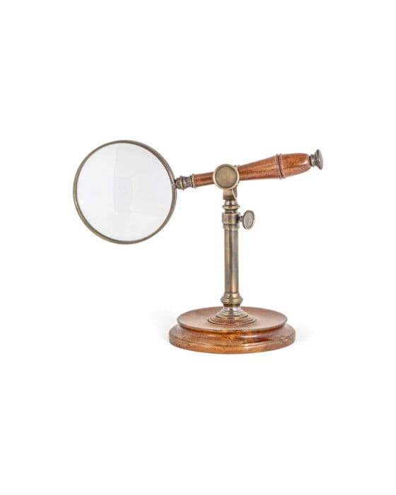 Magnifying Glass with Stand Brown/Bronze – Authentic Models