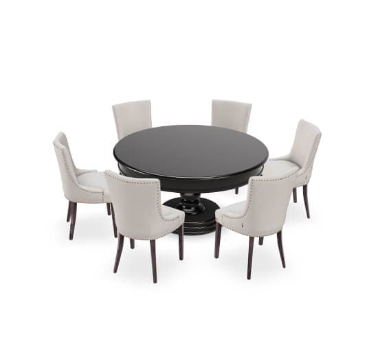 Cardiff ruokapöytä ja Hudson tuoli hiekka – Newport