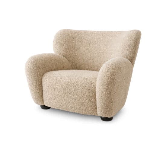 Thames nojatuoli canberra sand – Eichholtz