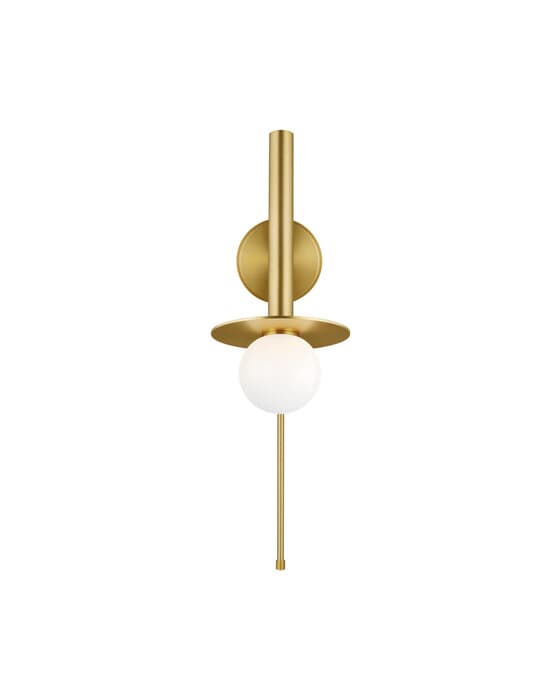 Nodes Pivot Sconce Brass – Visual Comfort