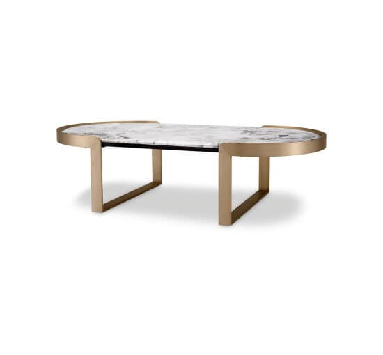 Fabio Coffee Table Brushed Brass