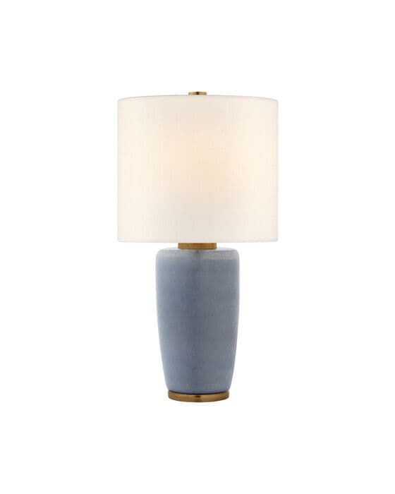 Chado Large Table Lamp Polar Blue Crackle