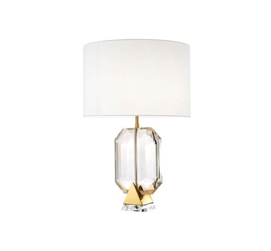 Emerald Table Lamp Brass