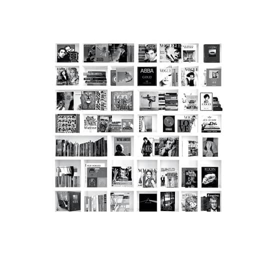 Book Case Music valkoinen – Cobra Art