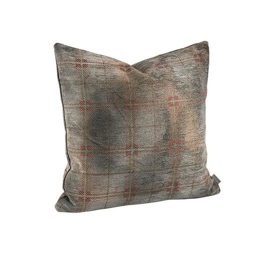 Merano Check -tyynynpäällinen bruciato