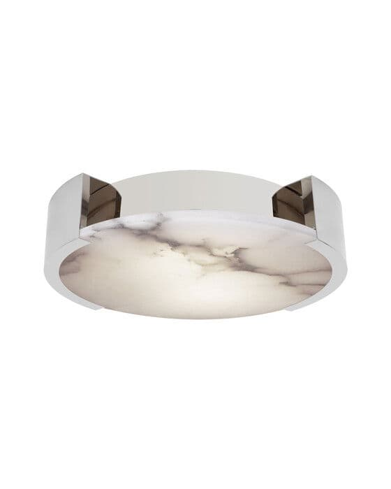 Melange X-Large Flush Mount Nickel – Visual Comfort