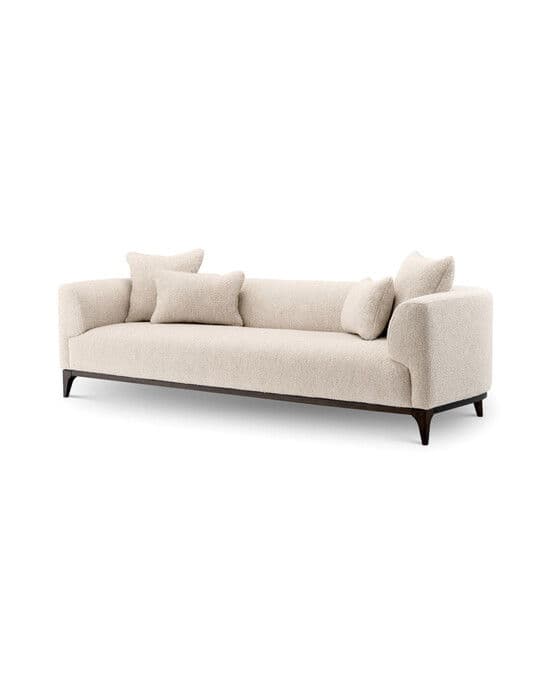 Brannan Sofa Bouclé Chalk White – Eichholtz