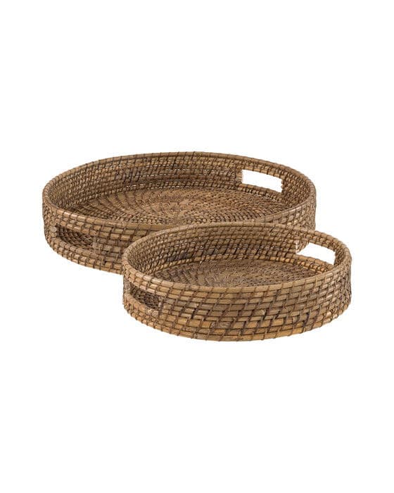 Amazon Tray Round Natural – Artwood