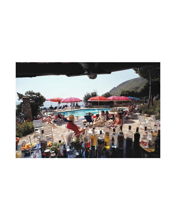 Poolside Bar – Slim Aarons