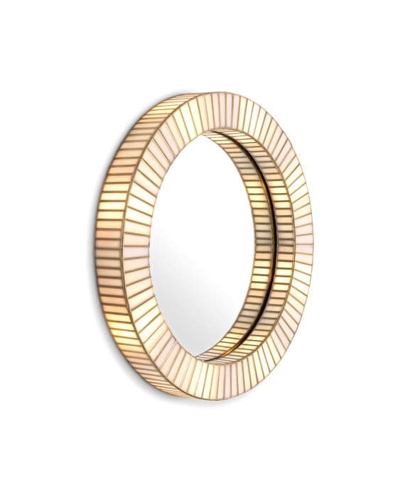 Monari peili antiikki messinki