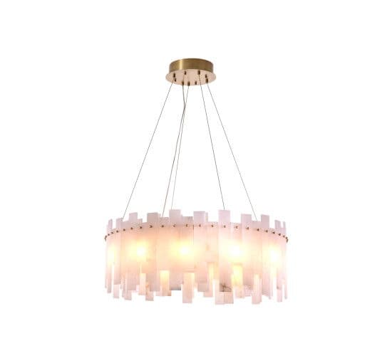 Pizzorni Chandelier Antique Brass