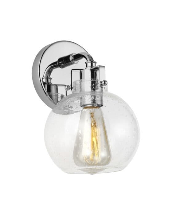 Clara 1 - Light Sconce Chrome – Visual Comfort