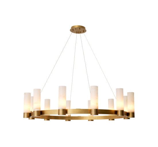 Castro kattokruunu antiikkimessinki