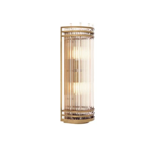 Gulf Wall Lamp Brass