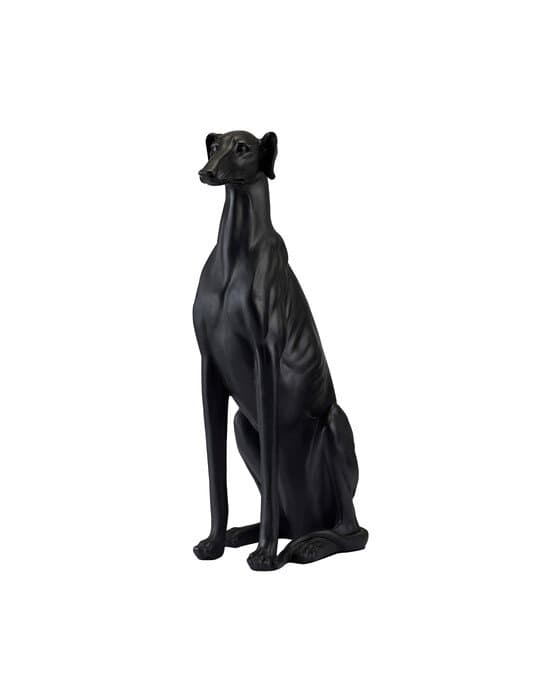 Anville greyhound veistos musta – Newport