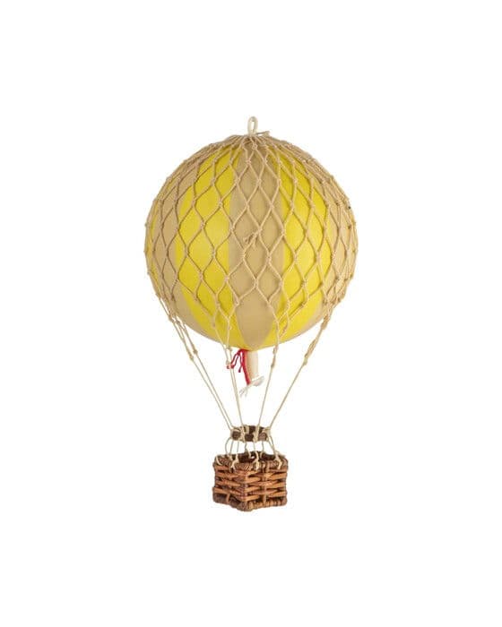 Floating The Skies kuumailmapallo keltainen kaksinkertainen – Authentic Models