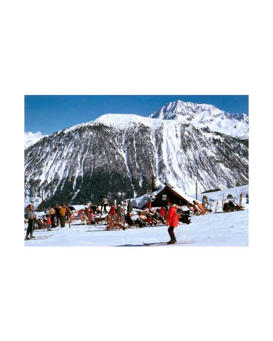 Skiing at Courchevel – Slim Aarons
