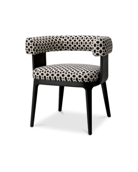 Dubois käsinojallinen tuoli Sunbeam Black