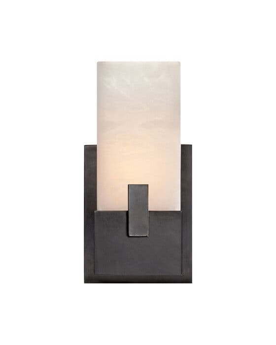 Covet Short Clip Bath Sconce Bronze
