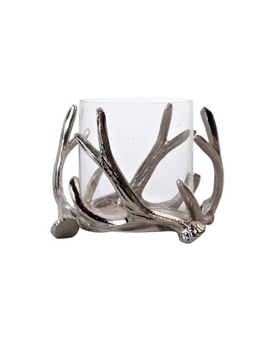 Duved kynttilälyhty antlers S – Newport