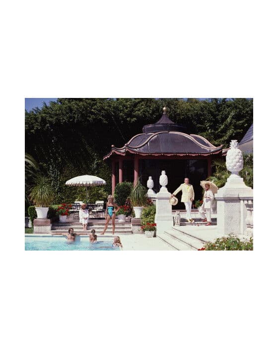 Pagoda Poolhouse – Slim Aarons