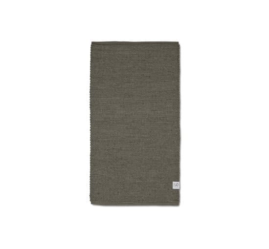 Merino-käytävämatto tummanvihreä – Classic Collection