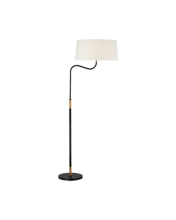 Canto Adjustable Floor Lamp Bronze/Brass – Visual Comfort