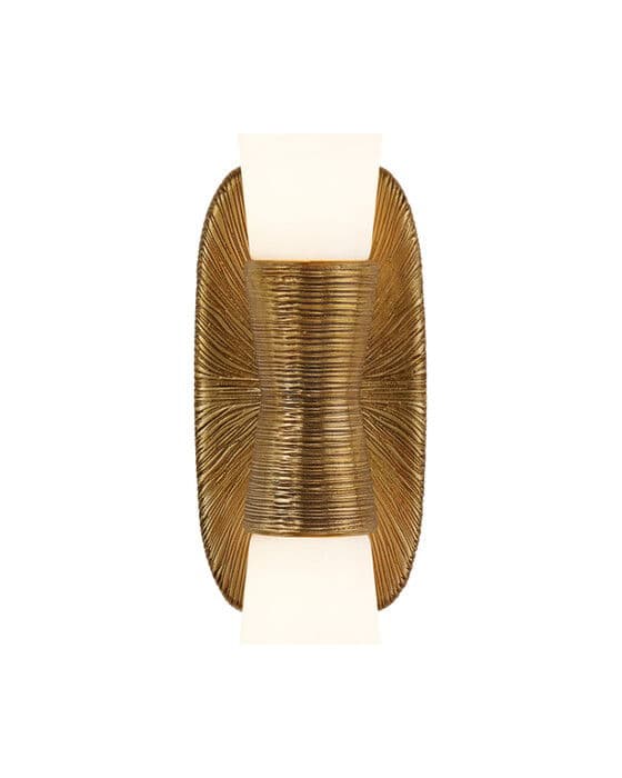 Utopia Large Double Bath Sconce Gild – Visual Comfort