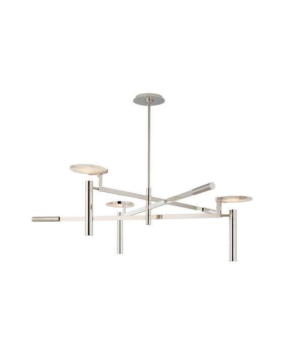 Melange Floating Disc kattovalaisin nikkeli – Visual Comfort