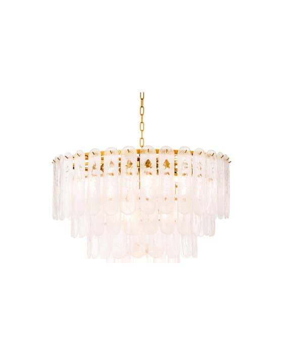 Riveria Chandelier Gold – Eichholtz