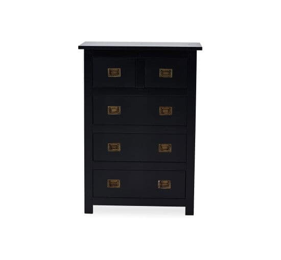 Backbay-lipasto, modern black – Newport