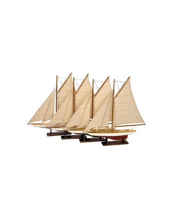Mini Pond Yachts, Set 4 – Authentic Models